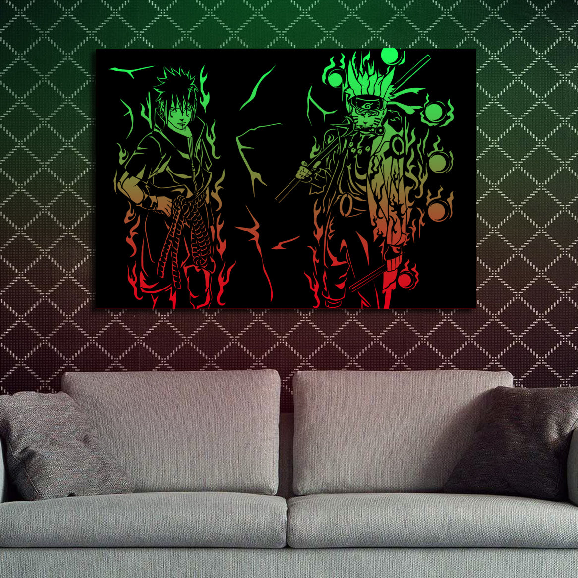 Naruto and Sasuke