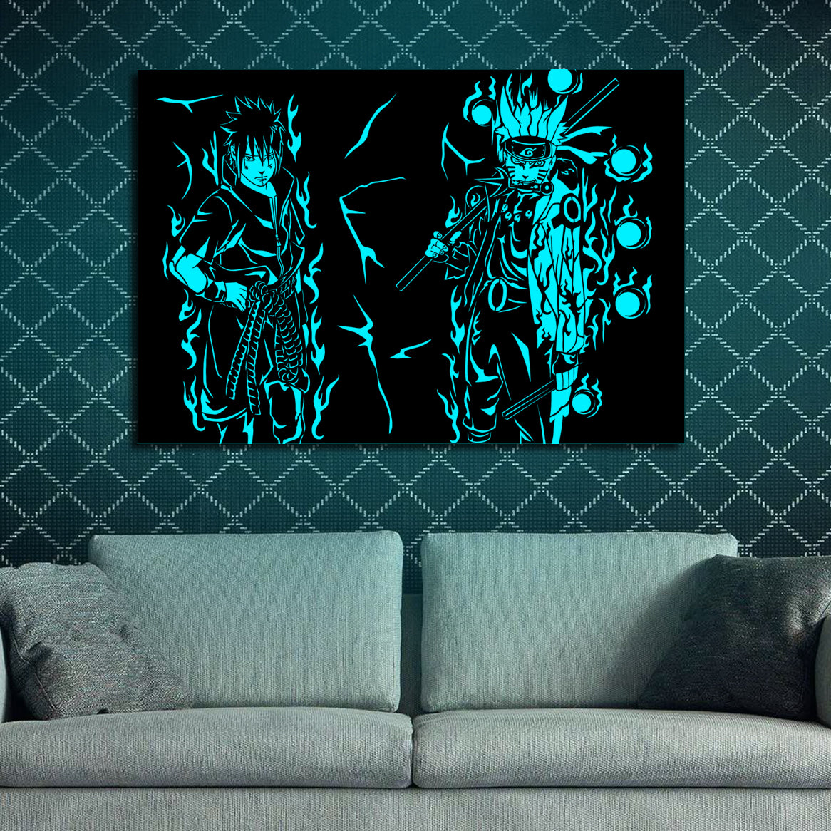 Naruto and Sasuke