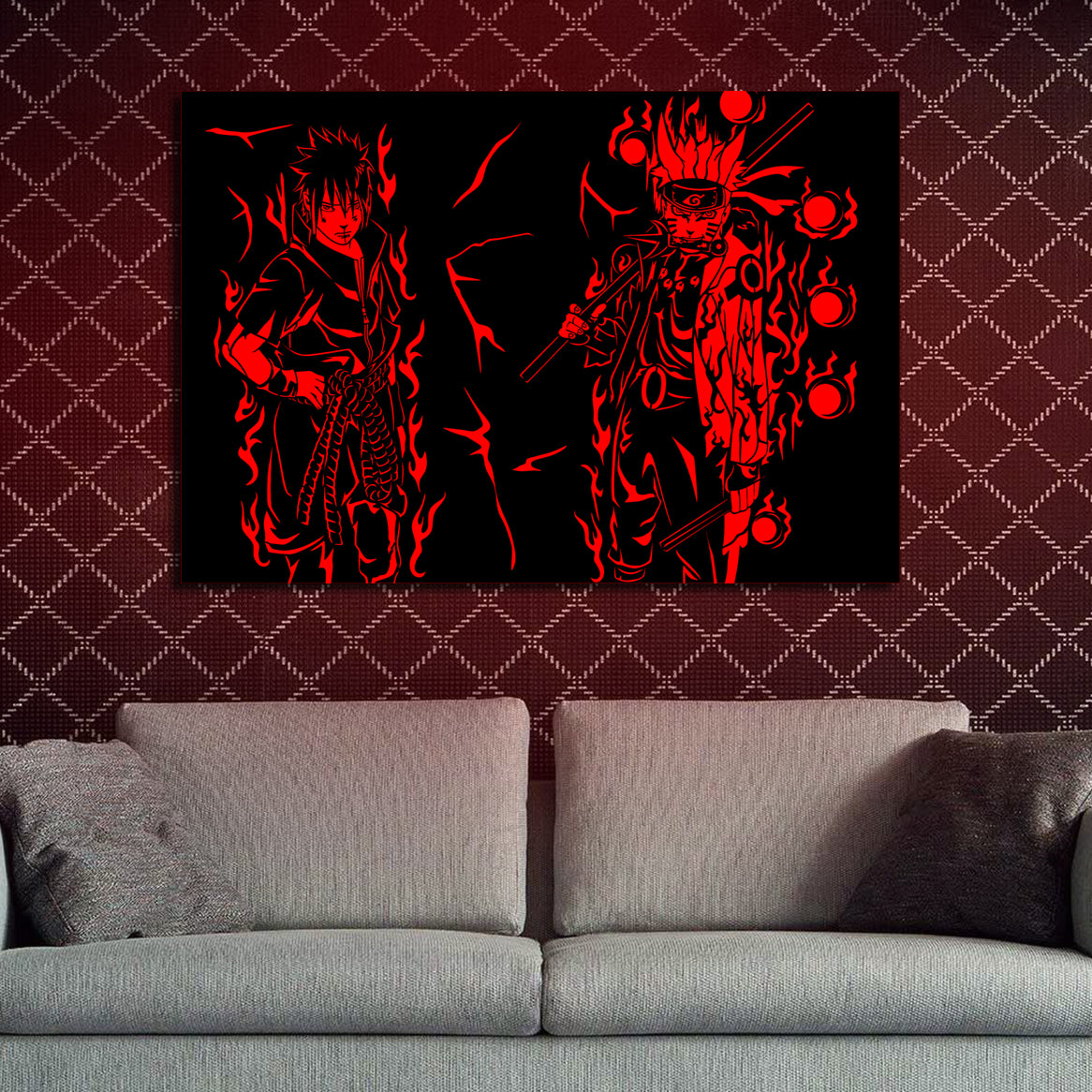 Naruto and Sasuke